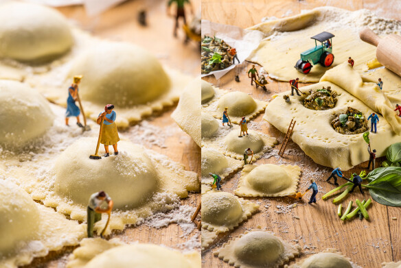 Ravioli factory. 2024